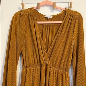 Baltic Born Mustard Long Sleeve Dress